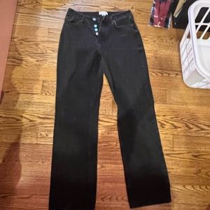 H&M Washed black Jeans